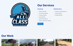 All-class cleaning & yard maintenance screenshot 1