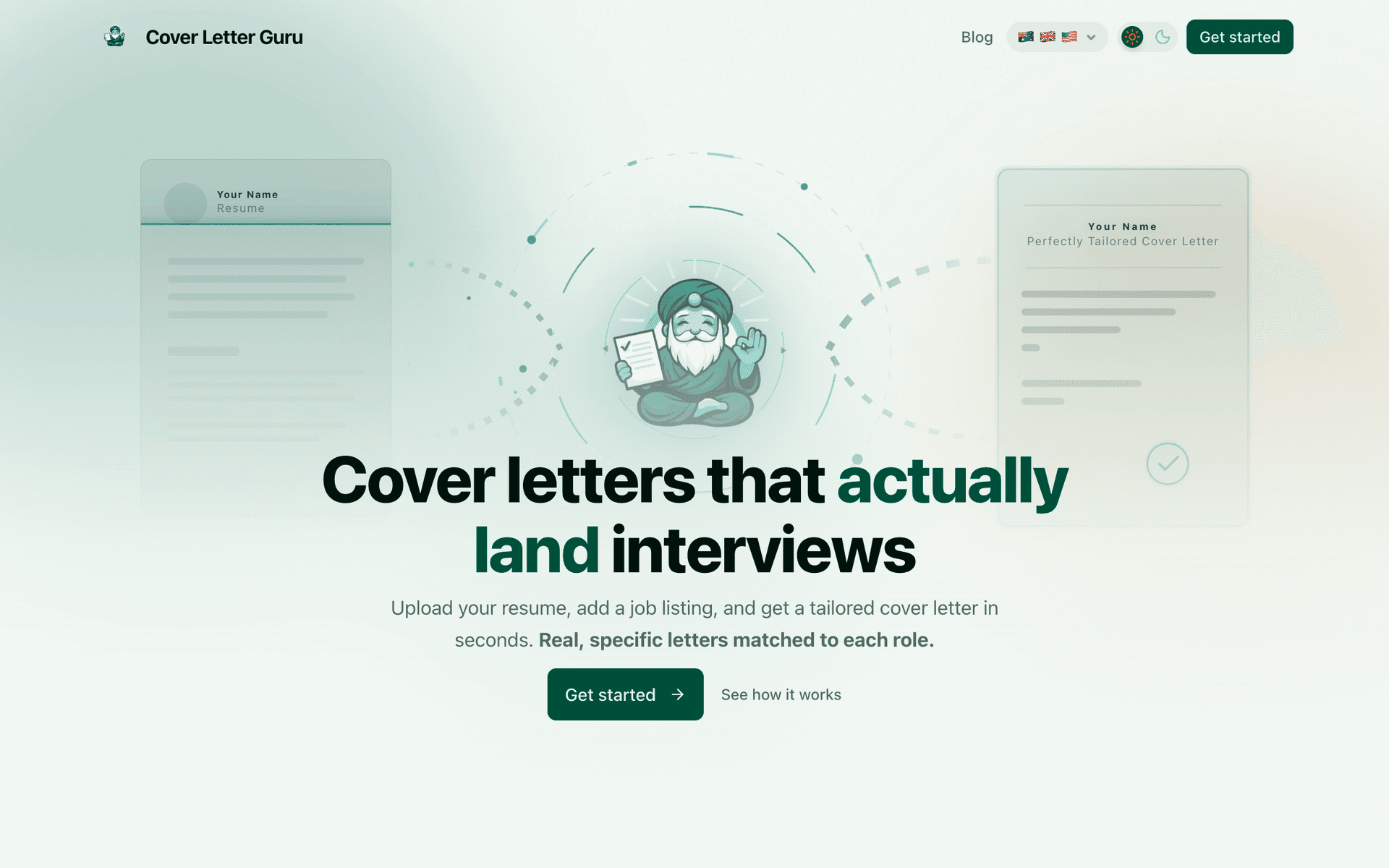 Cover Letter Guru screenshot 1